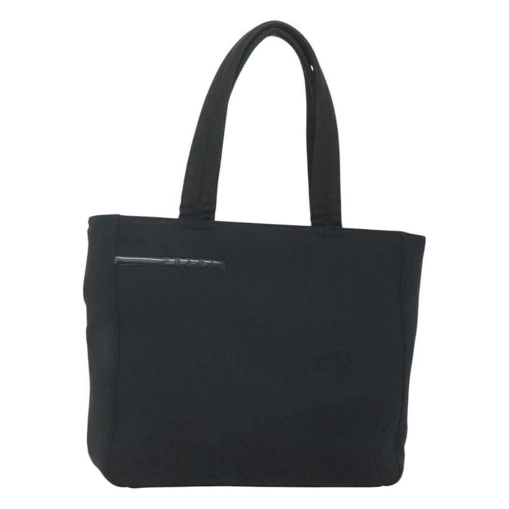 Prada City Sport Bucket Soft Calf Black Canvas Handbag